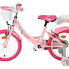 Volare unicorn kinderfiets - meisjes - 16 inch - roze - twee handremmen