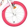 Volare unicorn kinderfiets - meisjes - 16 inch - wit