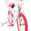 Volare unicorn kinderfiets - meisjes - 16 inch - wit - twee handremmen