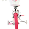 Volare unicorn kinderfiets - meisjes - 16 inch - wit - twee handremmen