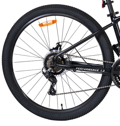 Volare x-trail mtb – jongens – 27,5 inch - xs – zwart – 21 speed