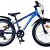 Volare xc race kinderfiets - 20 inch - 7 speed - blauw grijs