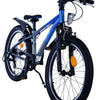Volare xc race kinderfiets - 20 inch - 7 speed - blauw grijs