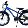Volare xc race kinderfiets - 20 inch - 7 speed - blauw grijs