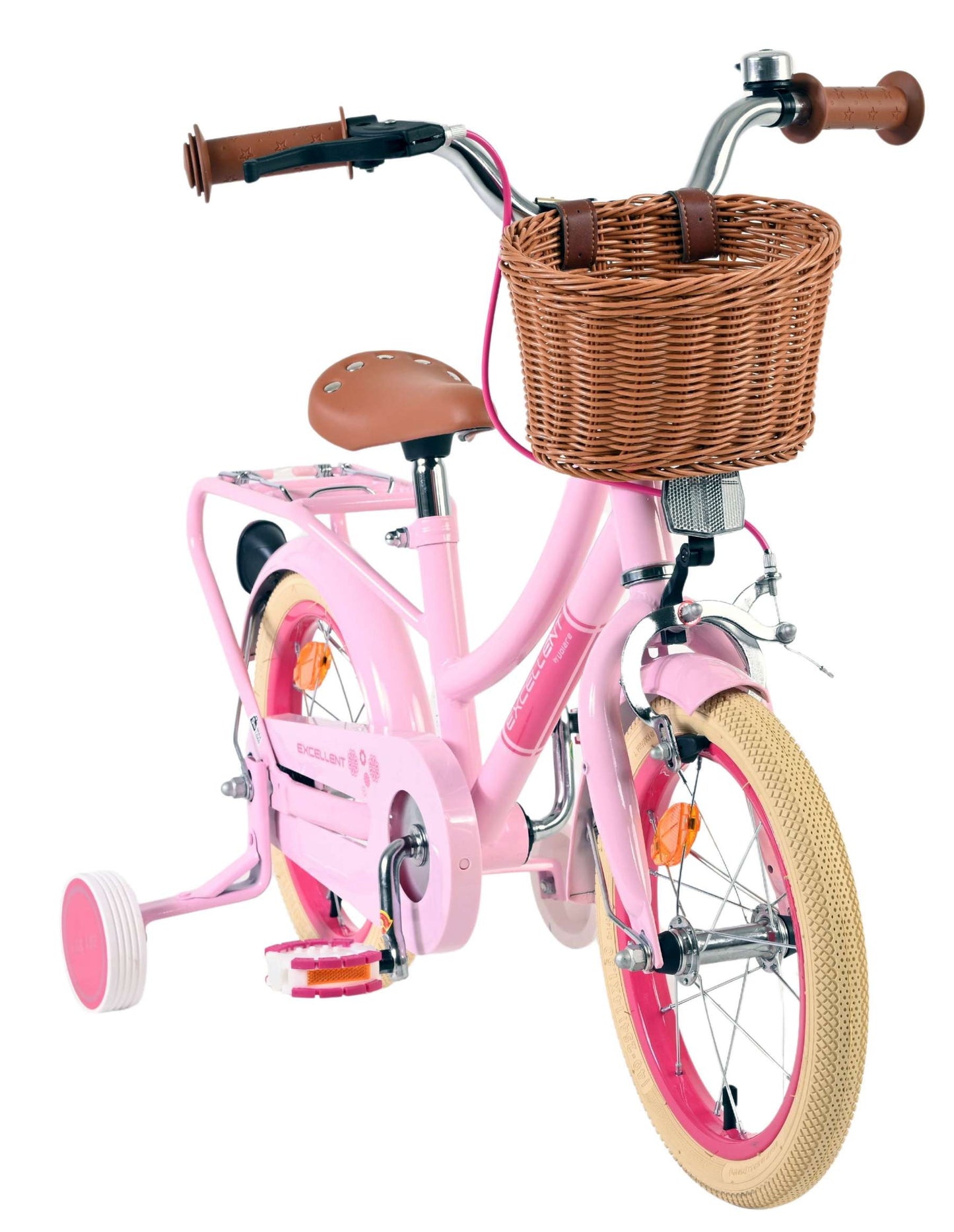 Volare excellent kinderfiets - meisjes - 14 inch - roze
