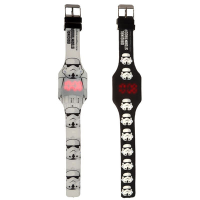 The original stormtrooper digitaal siliconen horloge
