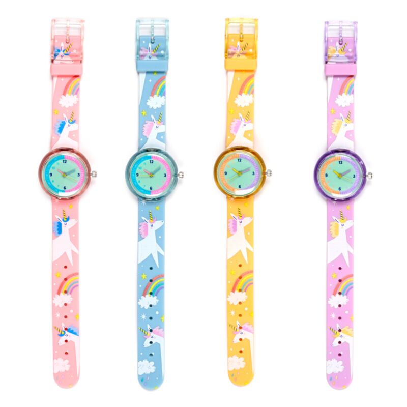 Unicorn magic analoog horloge