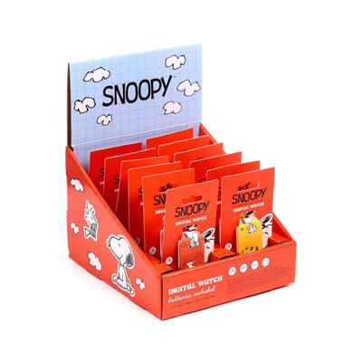 Peanuts snoopy woodstock silicone digital watch