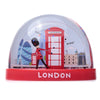 Londen souvenir rode telefooncel koninklijke wachter sneeuwbol m