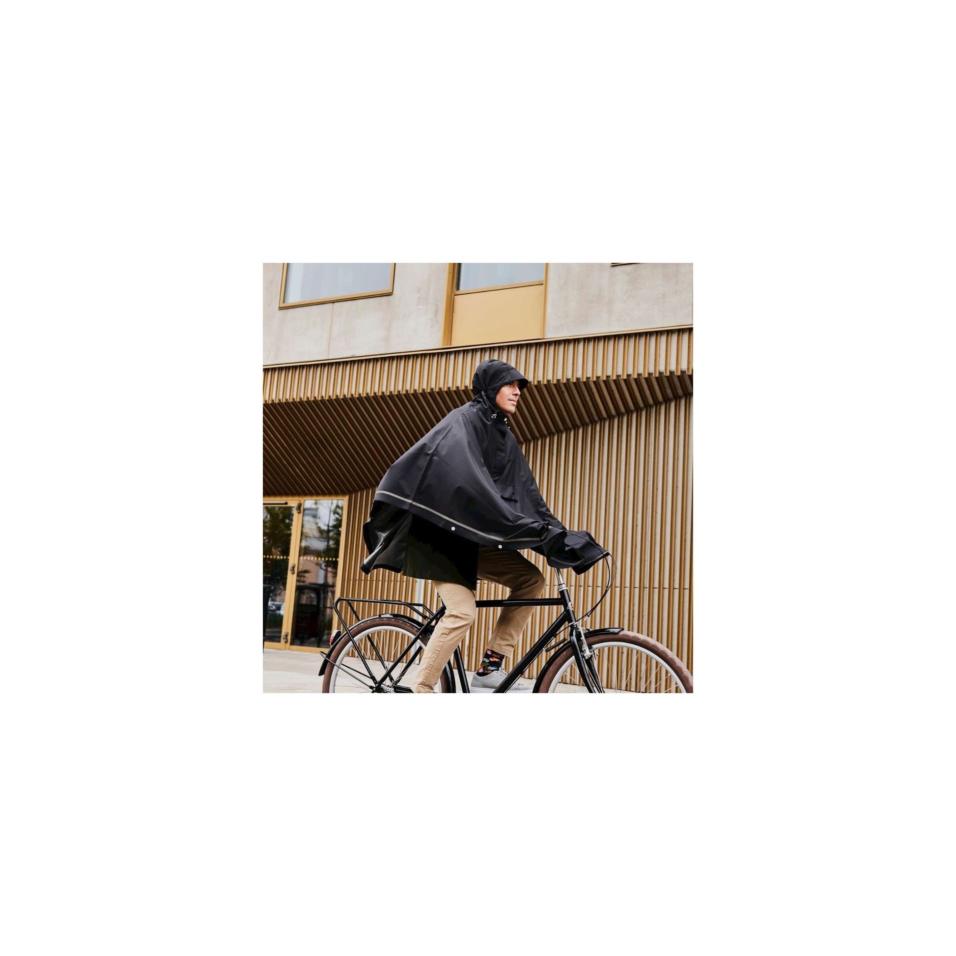 Weathergoods sweden poncho imbris black s m