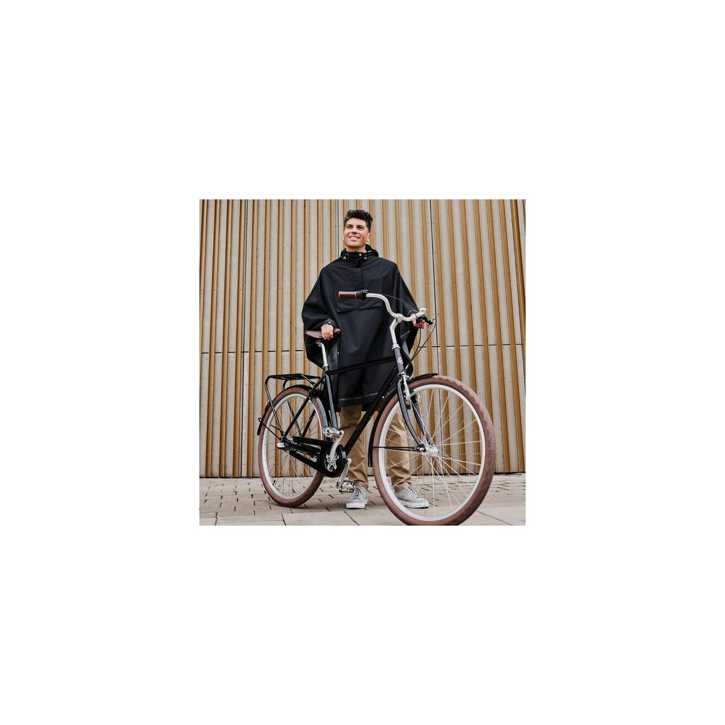 Weathergoods sweden poncho imbris black s m