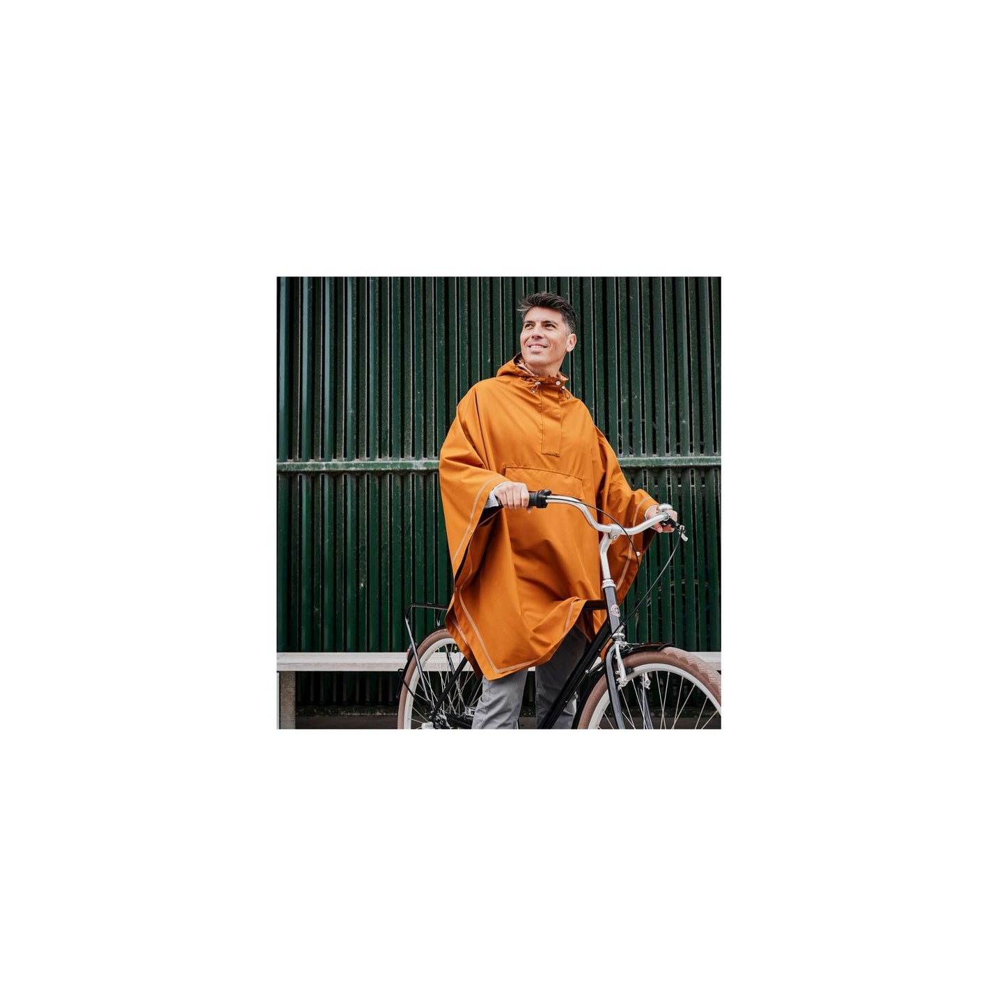 Weathergoods sweden poncho imbris copper s m