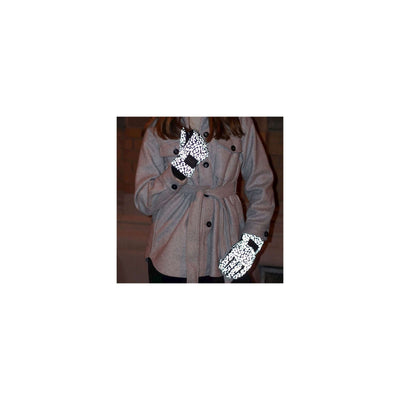 Weathergoods sweden refl. handschoenen luna leopard l