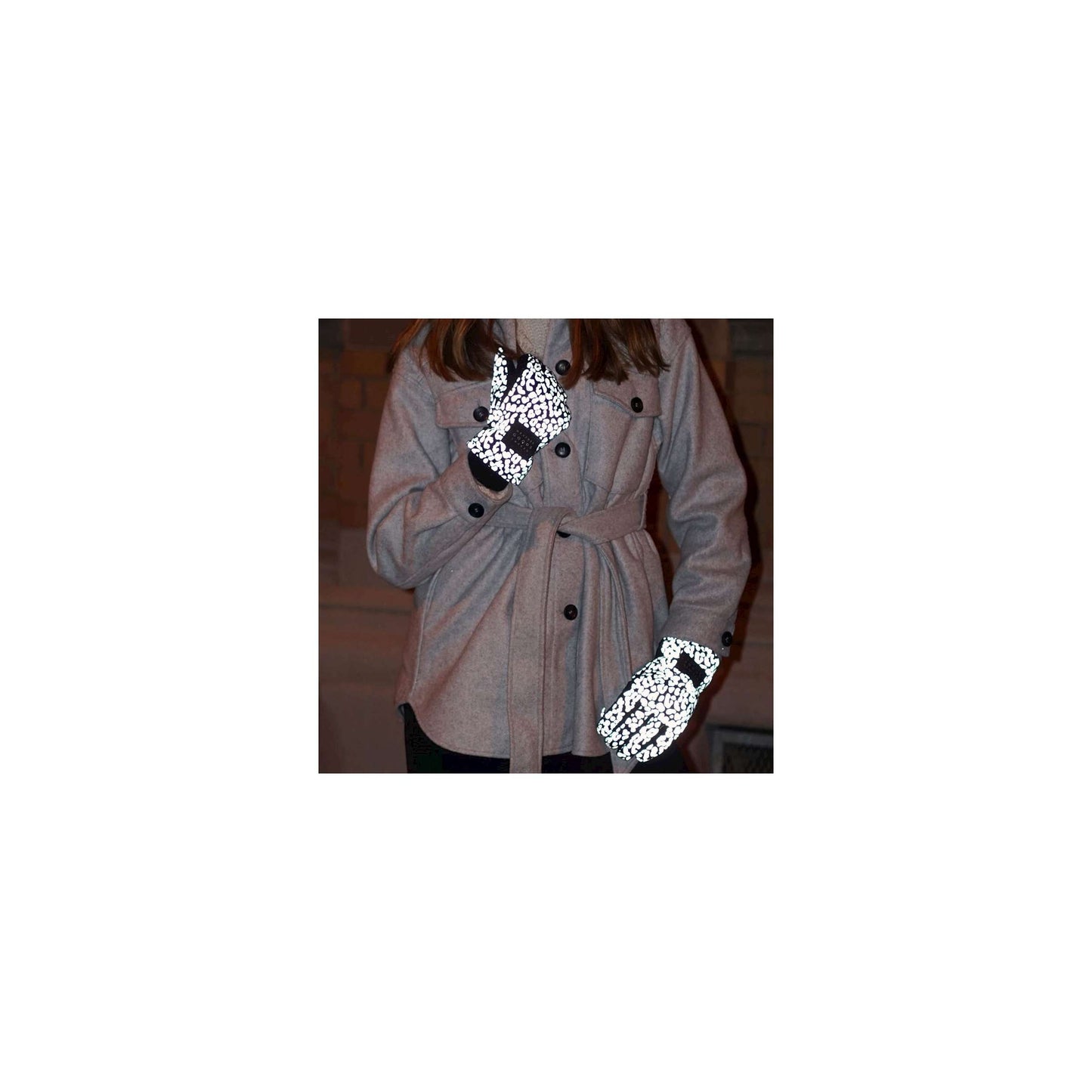 Weathergoods sweden refl. handschoenen luna leopard s