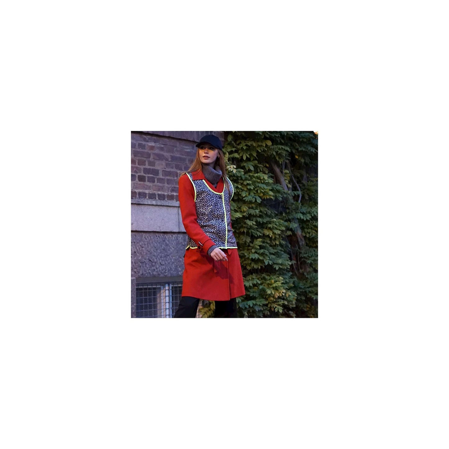 Weathergoods sweden reflecterend vest luna leopard