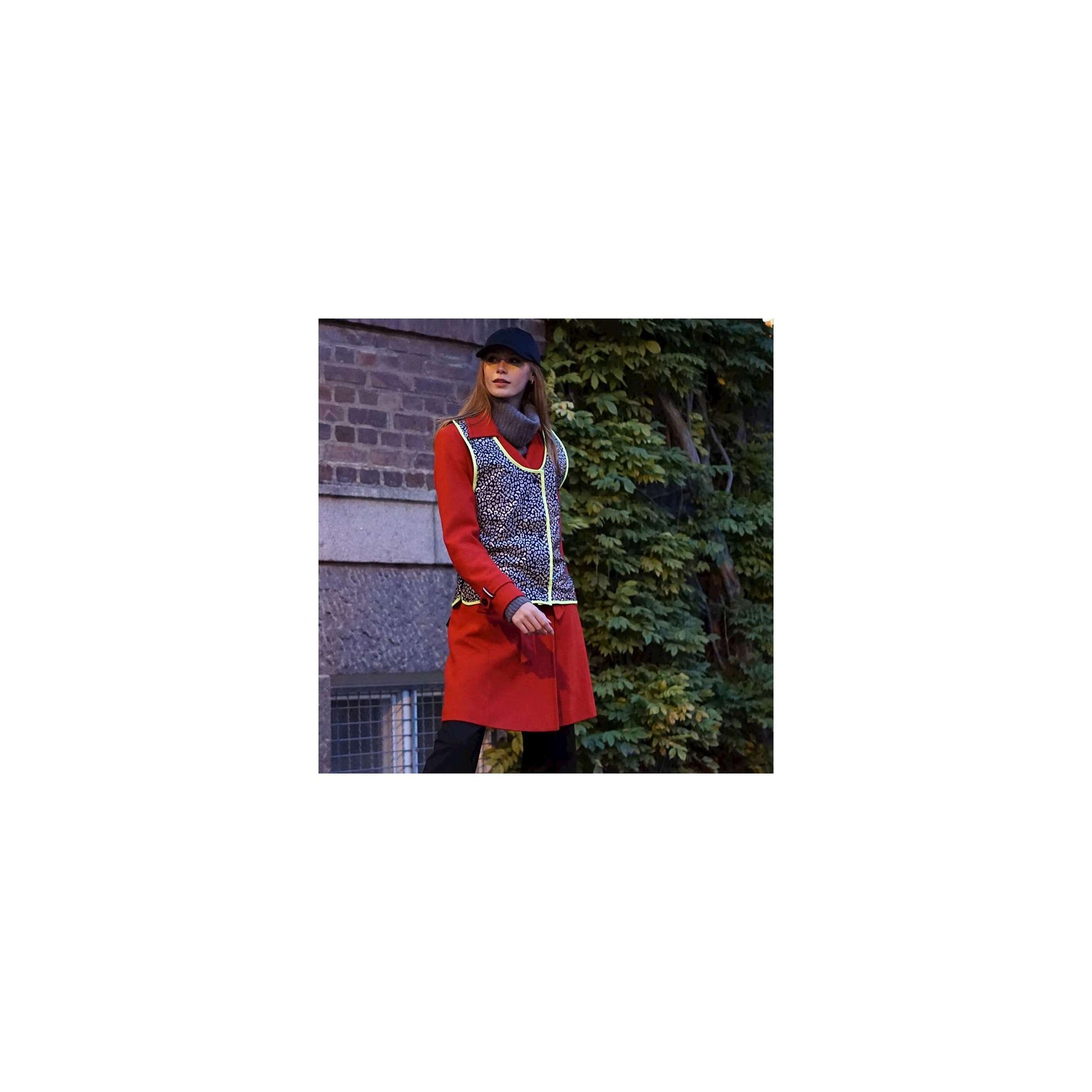 Weathergoods sweden reflecterend vest luna leopard