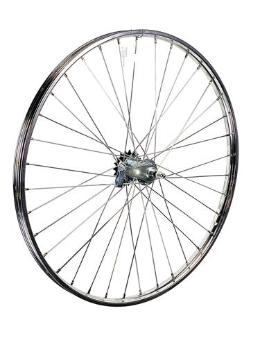 Roland Achterwiel 26x1.3 8 chroom shimano remnaaf zink 13