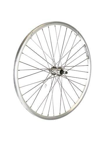 Rodi achterwiel 26x1.75 zilver opschroef 5 6 7v skorpion velgrem