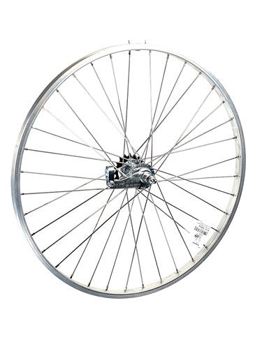 Roland achterwiel 26x1.75 zilver imi remnaaf
