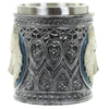 Decoratieve witte wolf drinkbeker