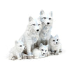 Wolf puppies familie