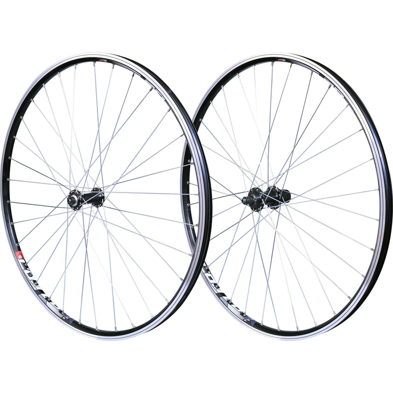 Velox wielset 26 10v combo tx500 cassette qr alu zwart