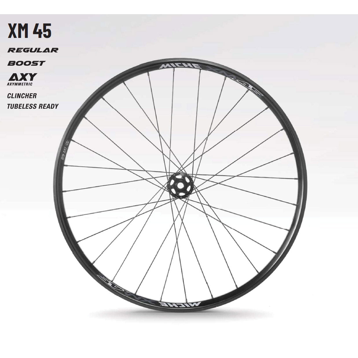 Miche wielset xmx 45.26 boost sh sram 11v zwart