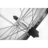 Achterwiel 28-15 8-13 8 622 Shim. 8 9V velg Alu zwart - afbeelding 2