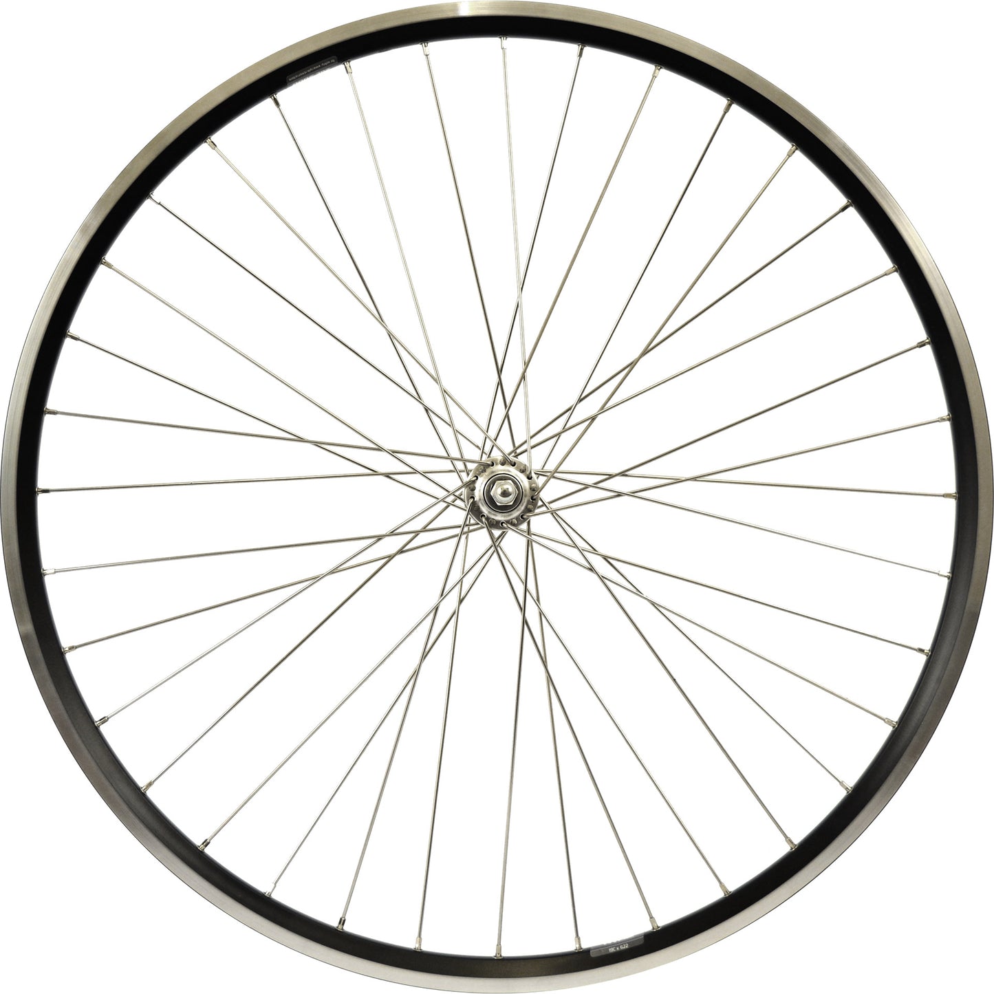 voorwiel 28 inch ZAC2000 aluminium zwart