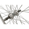 Roland achterwiel p24h 28 36g 7v pion vaste as alu zilv