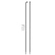 Sapim spaak 13-200 leader rvs zwart zonder nippel (100st)