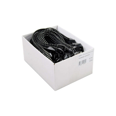 Widek snelbinder trio zwart effen bulk a100