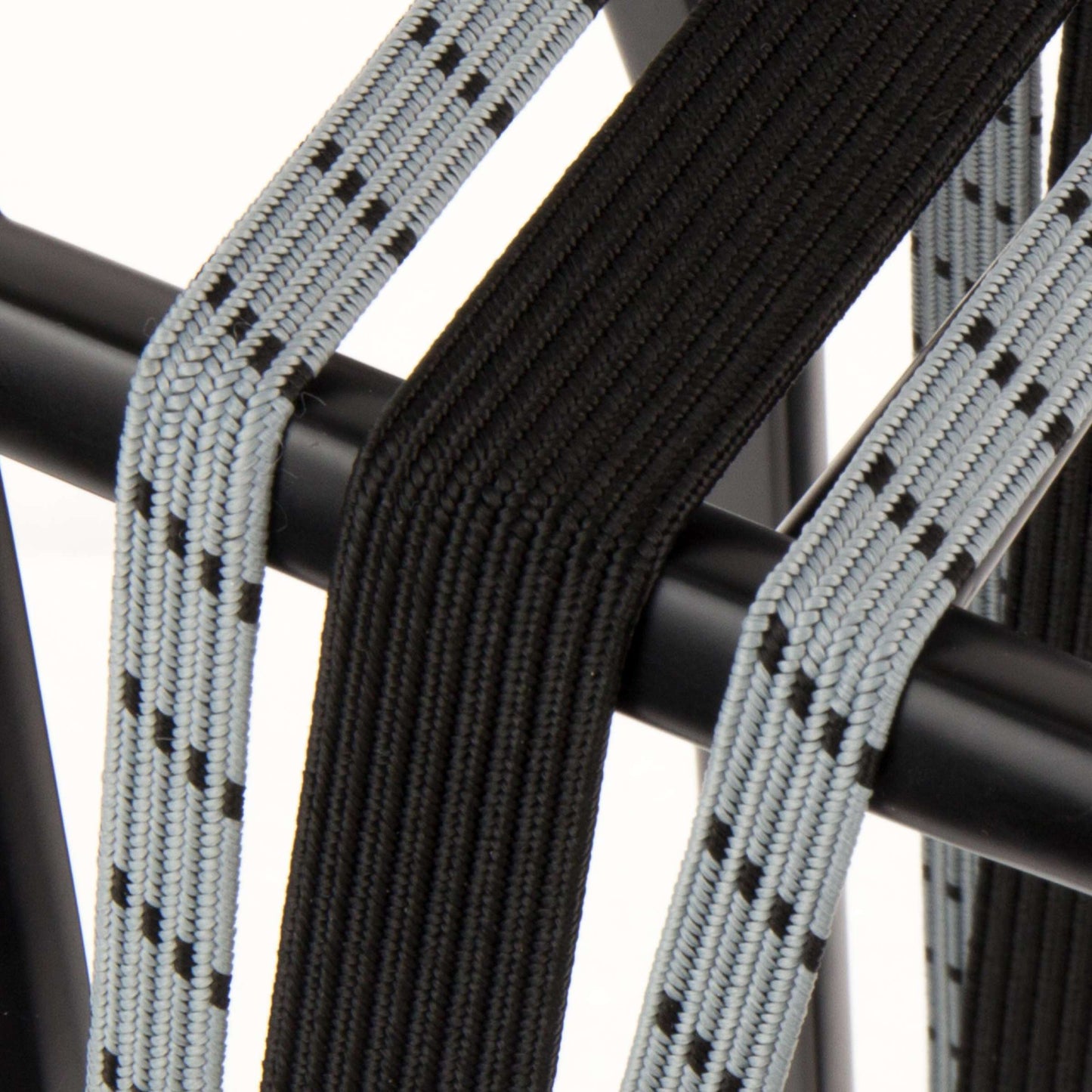 Qibbel widek triobinder eye met haak 24+2x12mm zwart steengrijs