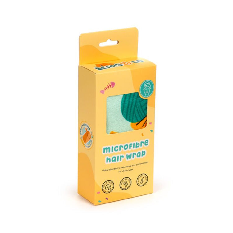 Beans co katten microvezel haarwikkelhanddoek