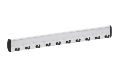Metafranc kapstok 10 haken zwart w - wu0261100
