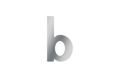 Metafranc huisnummer b a2 100mm - wu0424117