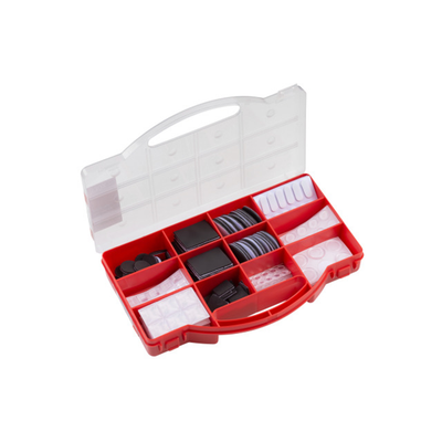 Werkzeyt assortiment vilt+doppen 330-delig w - wu0647060