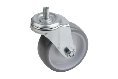 Metafranc zwenkwiel 75mm pu+schroeven w - wu0802940