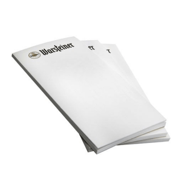 Warsteiner kelnerbloks (10 stuks)