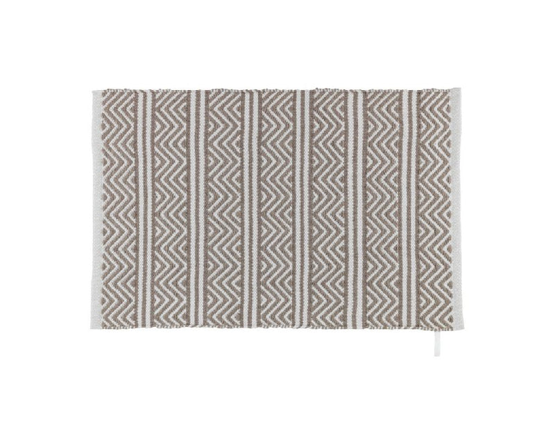 Wenko badmat - shaki - gerecycled pet - 50 x 80 cm