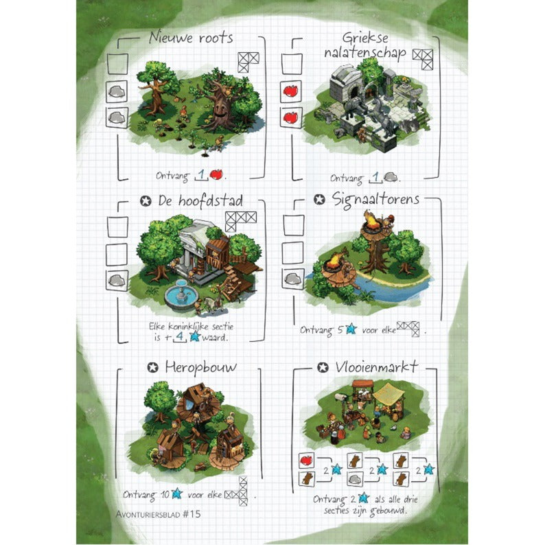 White Goblin Games Imperial Settlers: Roll Write