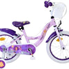 Wunsch disney wish kinderfiets - meisjes - 16 inch - paars - twee handremmen