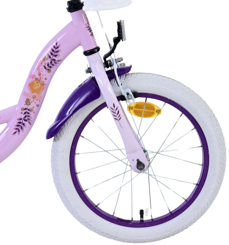 Wish disney kinderfiets - meisjes - 14 inch - paars