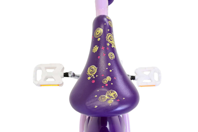 Wish disney kinderfiets - meisjes - 14 inch - paars