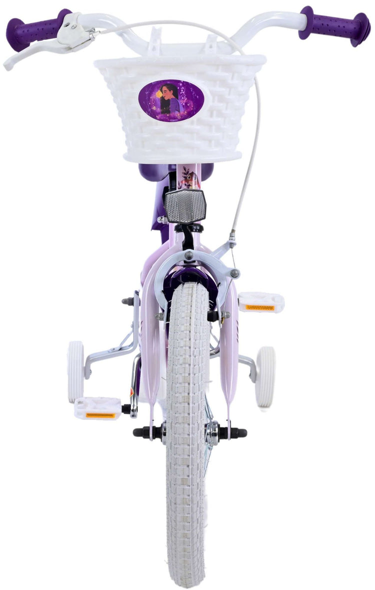 Wish disney kinderfiets - meisjes - 14 inch - paars