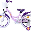 Wish disney kinderfiets - meisjes - 14 inch - paars
