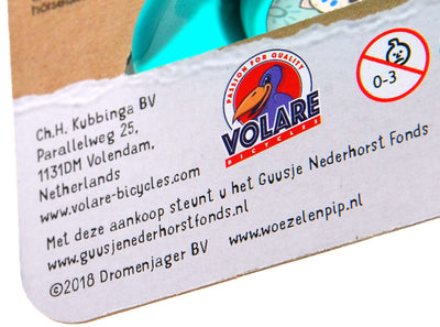 Woezel Pip Fietstoeter - Kinderen - Mint Blauw