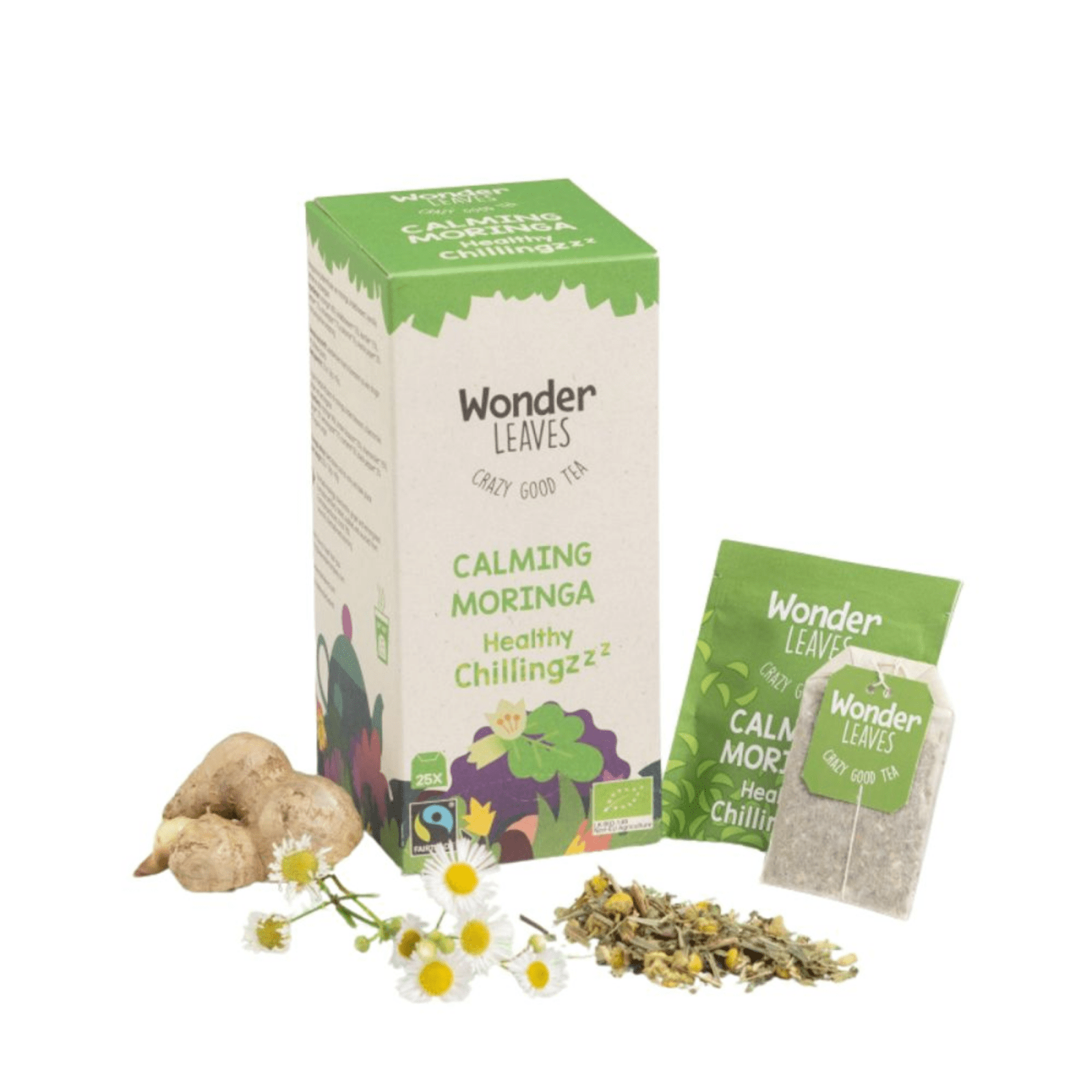 Wonder leaves bio ft calming moringa (25x 1,8gr)