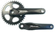 Miranda crankstel 38t zwart