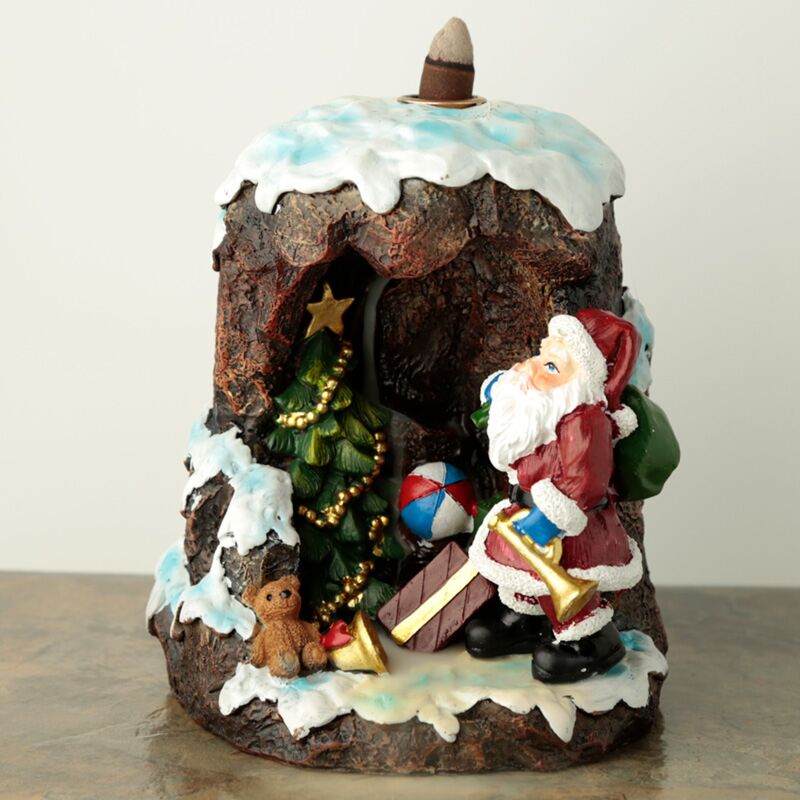 Kerstmis grot backflow wierook houder